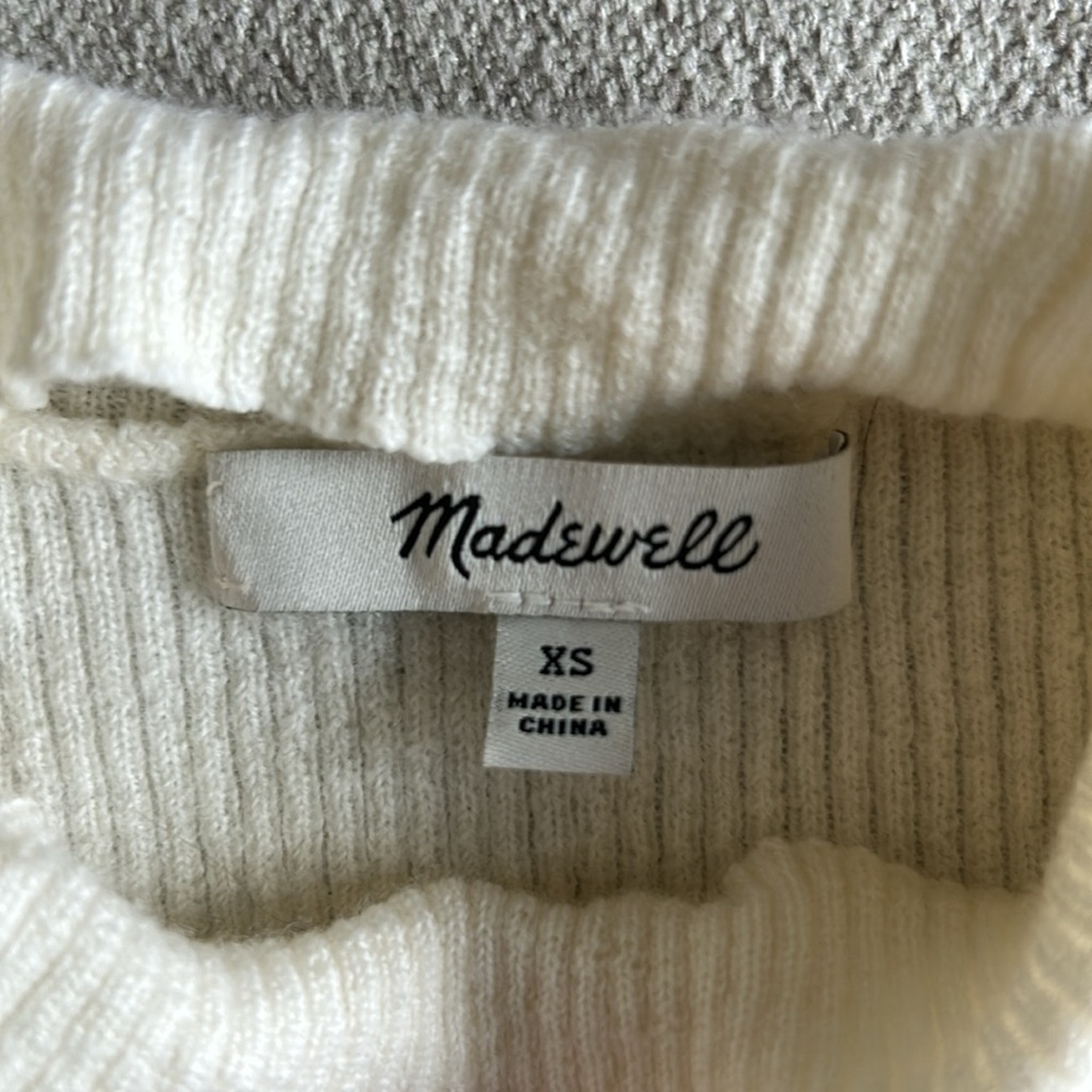 100% Merino Wool Ribbed Top - Picture 5 of 5